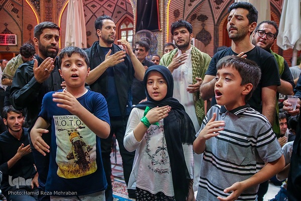 آستان مقدس علوی در ایام اربعین