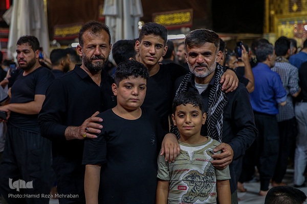 آستان مقدس علوی در ایام اربعین