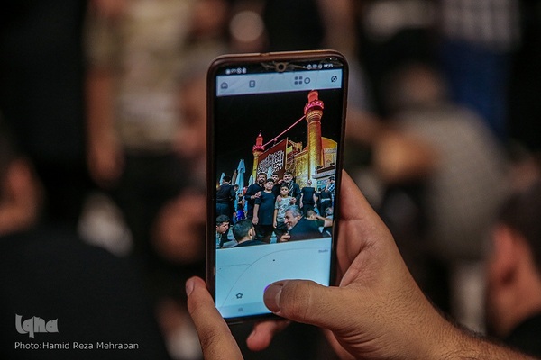 آستان مقدس علوی در ایام اربعین