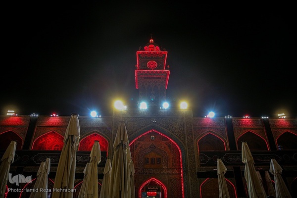 آستان مقدس علوی در ایام اربعین