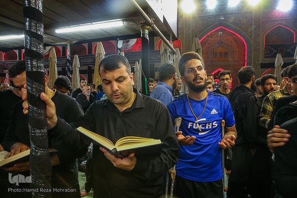 آستان مقدس علوی در ایام اربعین