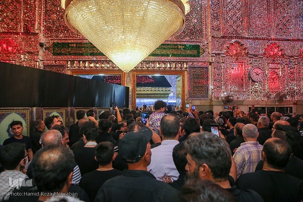 آستان مقدس علوی در ایام اربعین