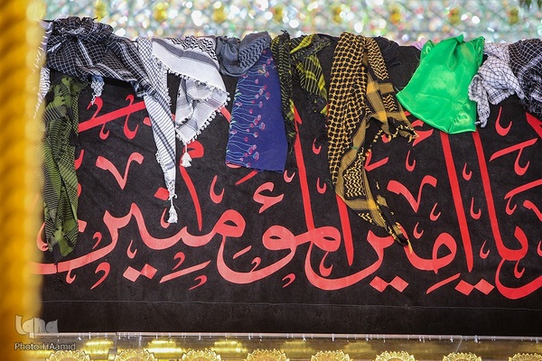 آستان مقدس علوی در ایام اربعین