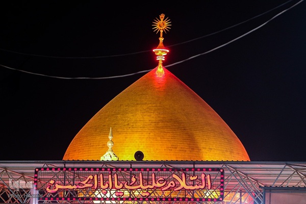 آستان مقدس علوی در ایام اربعین