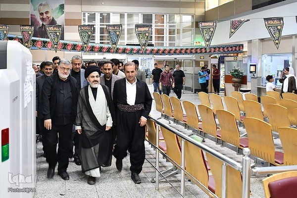 بازدید شبانه نماینده ولی‌فقیه در آذربایجان غربی از پایانه مرزی تمرچین‎‎