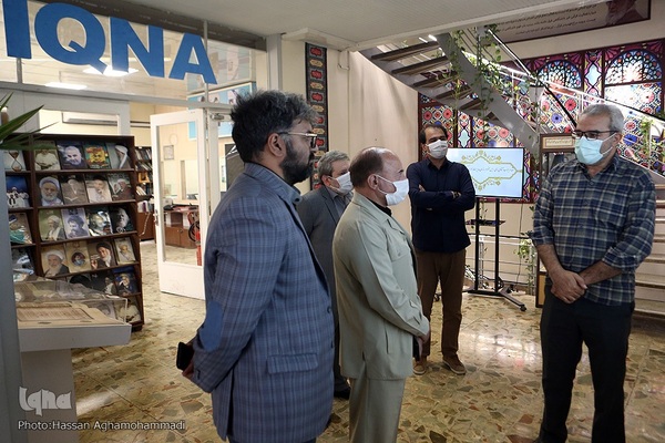 بازدید محمدحسن نامی، رییس سازمان مدیریت بحران کشور از ایکنا