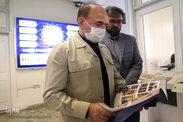 بازدید محمدحسن نامی، رییس سازمان مدیریت بحران کشور از ایکنا