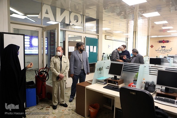 بازدید محمدحسن نامی، رییس سازمان مدیریت بحران کشور از ایکنا