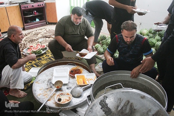 موکب‌های طریق الحسین (ع) در مرز چذابه