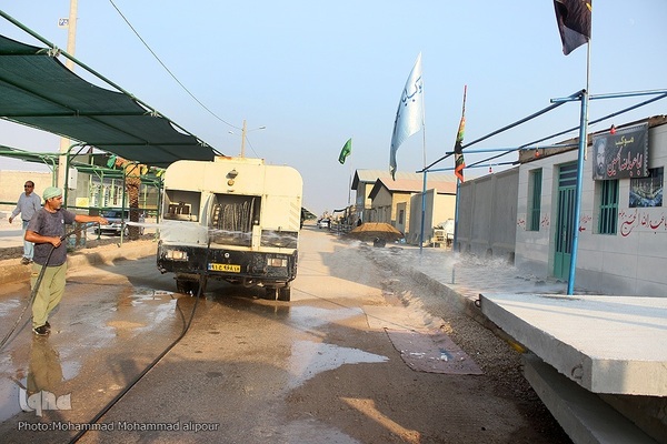 موکب‌های طریق الحسین (ع) در مرز چذابه