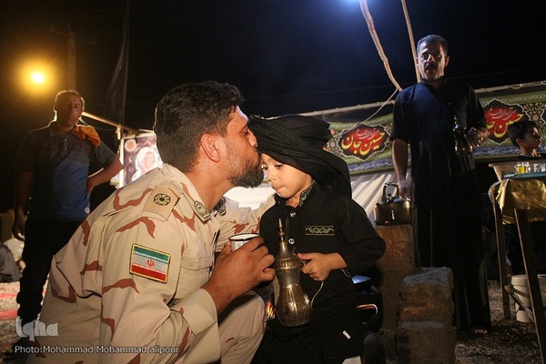 موکب‌های طریق الحسین (ع) در مرز چذابه