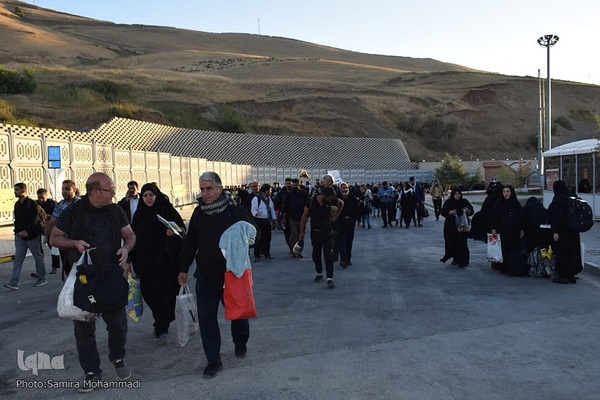 بازدید احمد وحیدی، وزیر کشور از مرز تمرچین