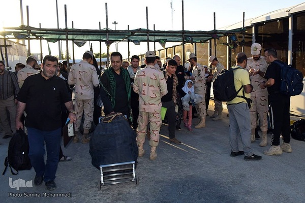 بازدید احمد وحیدی، وزیر کشور از مرز تمرچین