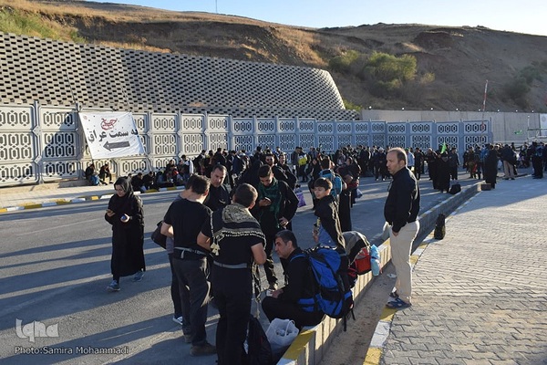 بازدید احمد وحیدی، وزیر کشور از مرز تمرچین