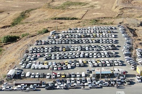 بازدید احمد وحیدی، وزیر کشور از مرز تمرچین