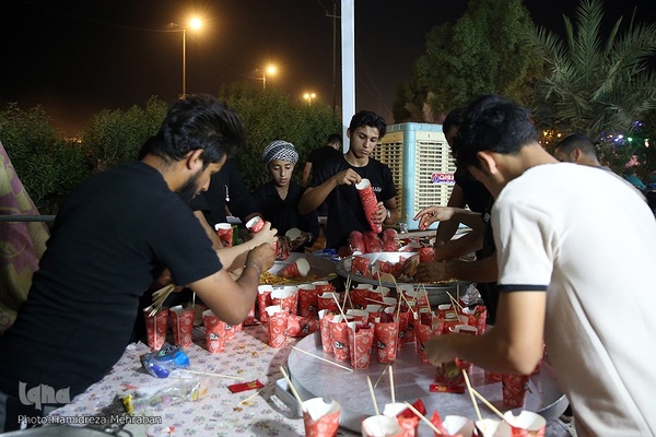 اطعام زوار اربعین حسینی