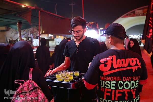 اطعام زوار اربعین حسینی