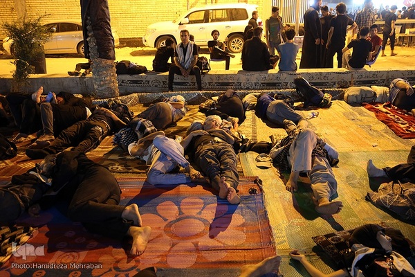 عشاق الحسین(ع) در طریق کربلا