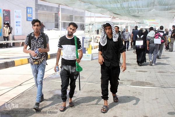 بازگشت زائران از مرز چذابه