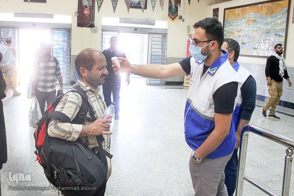 بازگشت زائران از مرز چذابه