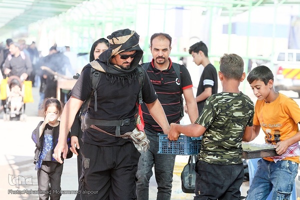 بازگشت زائران از مرز چذابه