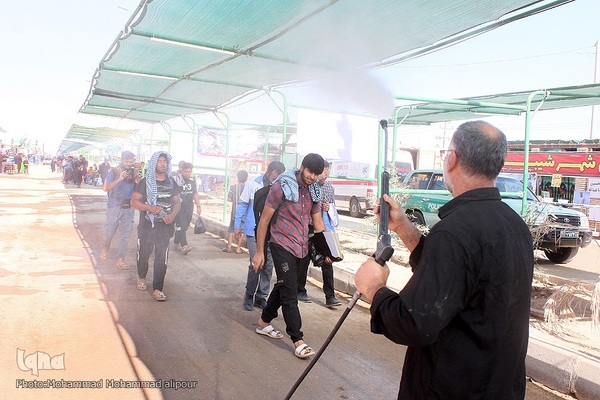 بازگشت زائران از مرز چذابه