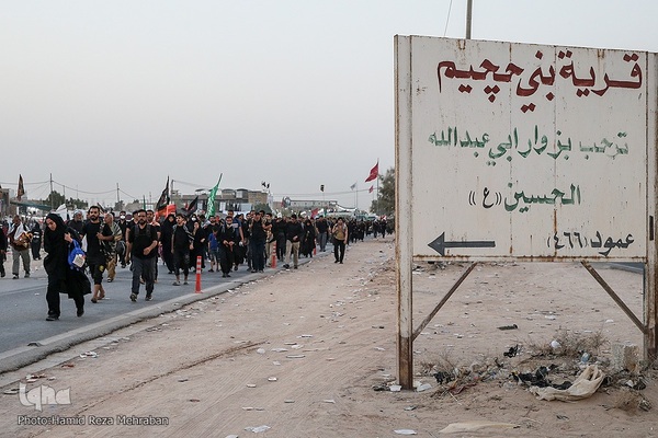 یک قدم تا اربعین؛ عشاق الحسین(ع) در طریق کربلا(۵)