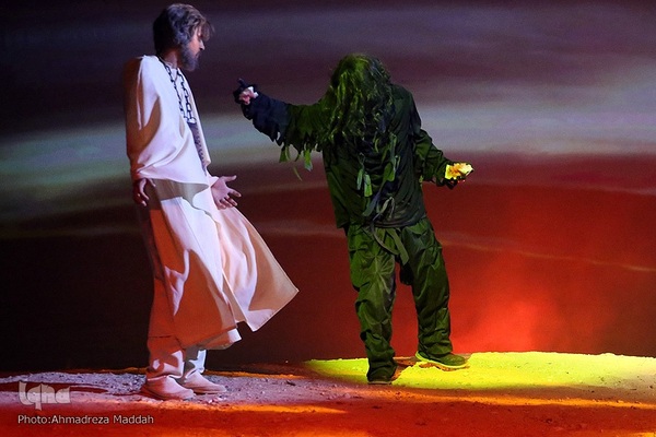 نمایش بزرگ میدانی «محشر» در شیراز