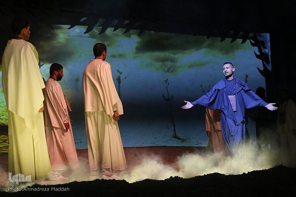 نمایش بزرگ میدانی «محشر» در شیراز