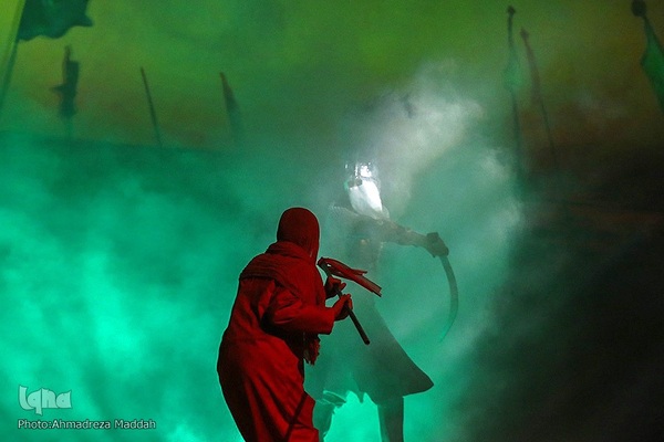 نمایش بزرگ میدانی «محشر» در شیراز