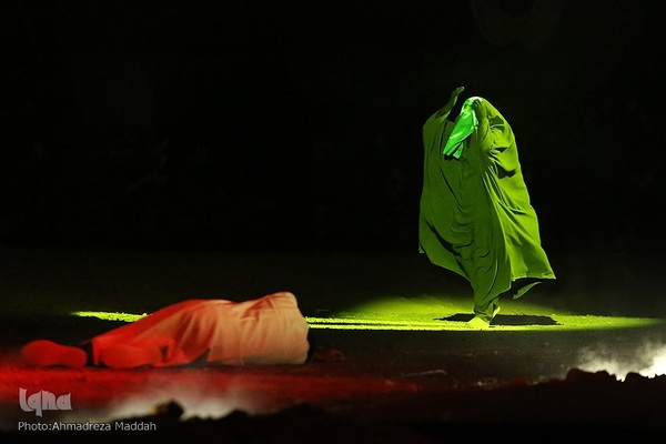 نمایش بزرگ میدانی «محشر» در شیراز