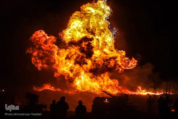 نمایش بزرگ میدانی «محشر» در شیراز