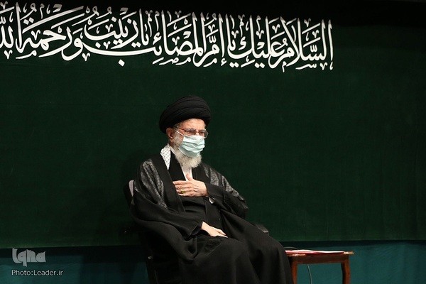 مراسم عزاداری اربعین حسینی با حضور رهبر انقلاب اسلامی در حسینیه‌ی امام خمینی (ره)