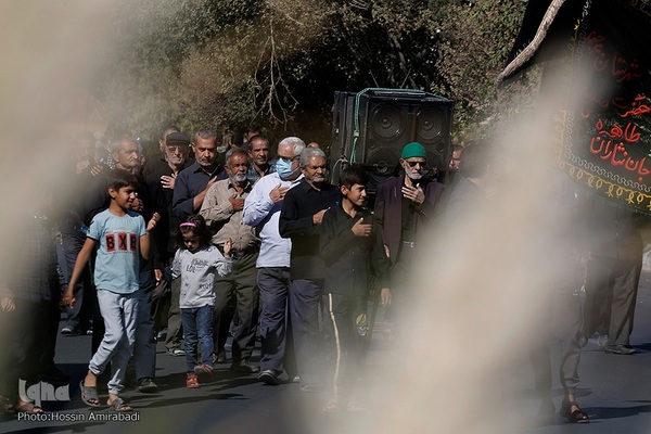 آیین پیاده‌روی جاماندگان اربعین حسینی در بیرجند