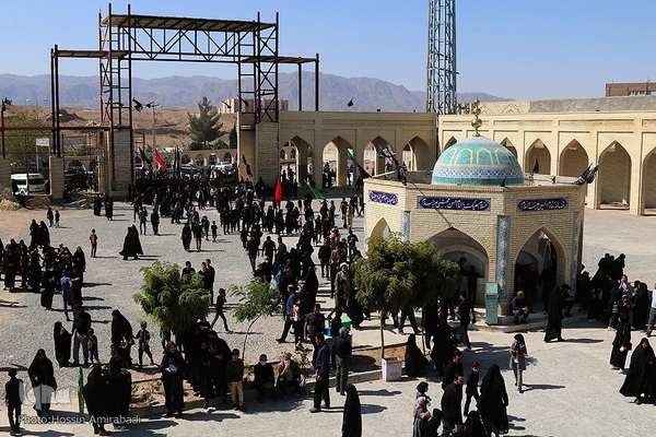 آیین پیاده‌روی جاماندگان اربعین حسینی در بیرجند