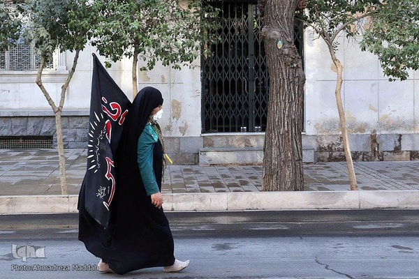 آیین پیاده‌روی جاماندگان اربعین حسینی در شیراز