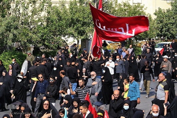 آیین پیاده‌روی جاماندگان اربعین حسینی در شیراز