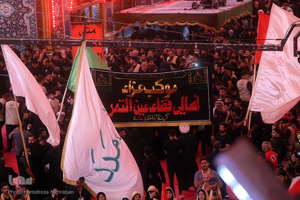 حرم مطهرحضرت اباعبدالله الحسین‌(ع) در روز اربعین