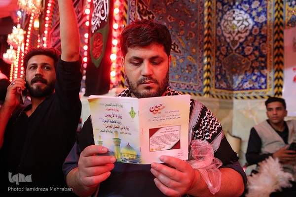 آستان مقدس عباسی در روز اربعین حسینی