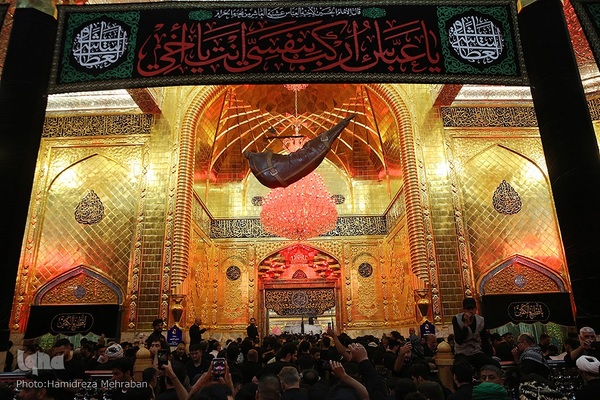 آستان مقدس عباسی در روز اربعین حسینی