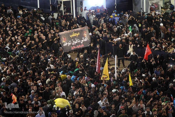 کربلای معلی در شب اربعین حسینی