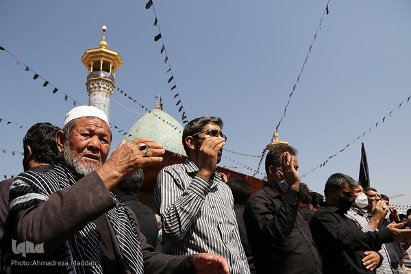 مراسم سوگواری اربعین حسینی در آستان مطهر حضرت شاهچراغ(ع) در شیراز