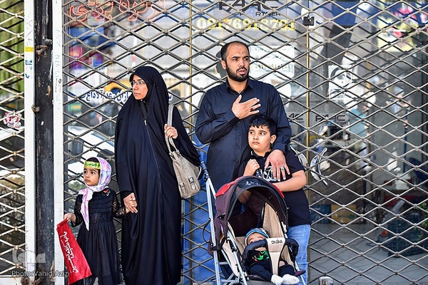 آیین پیاده‌روی جاماندگان اربعین حسینی در بجنورد