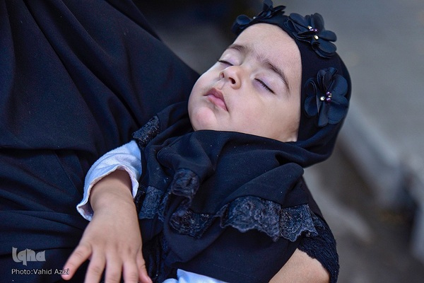 آیین پیاده‌روی جاماندگان اربعین حسینی در بجنورد