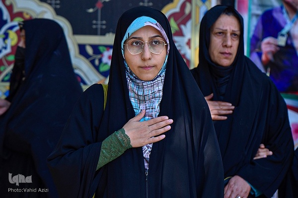 آیین پیاده‌روی جاماندگان اربعین حسینی در بجنورد