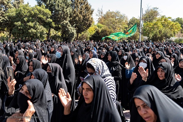 آیین پیاده‌روی جاماندگان اربعین حسینی در کرج