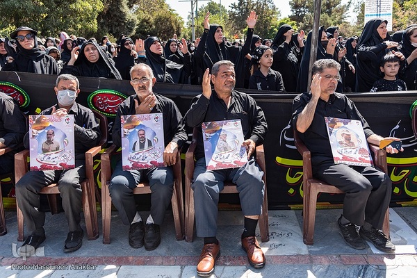 آیین پیاده‌روی جاماندگان اربعین حسینی در کرج