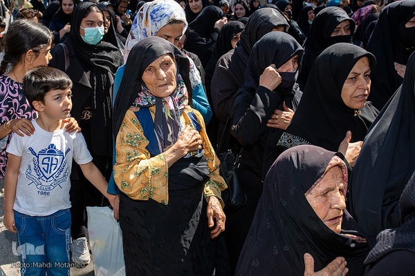 آیین پیاده‌روی جاماندگان اربعین حسینی در قزوین