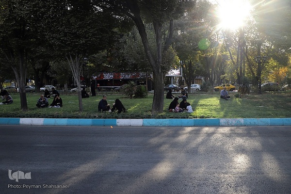 آیین پیاده‌روی جاماندگان اربعین حسینی در اصفهان