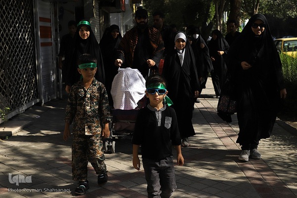 آیین پیاده‌روی جاماندگان اربعین حسینی در اصفهان